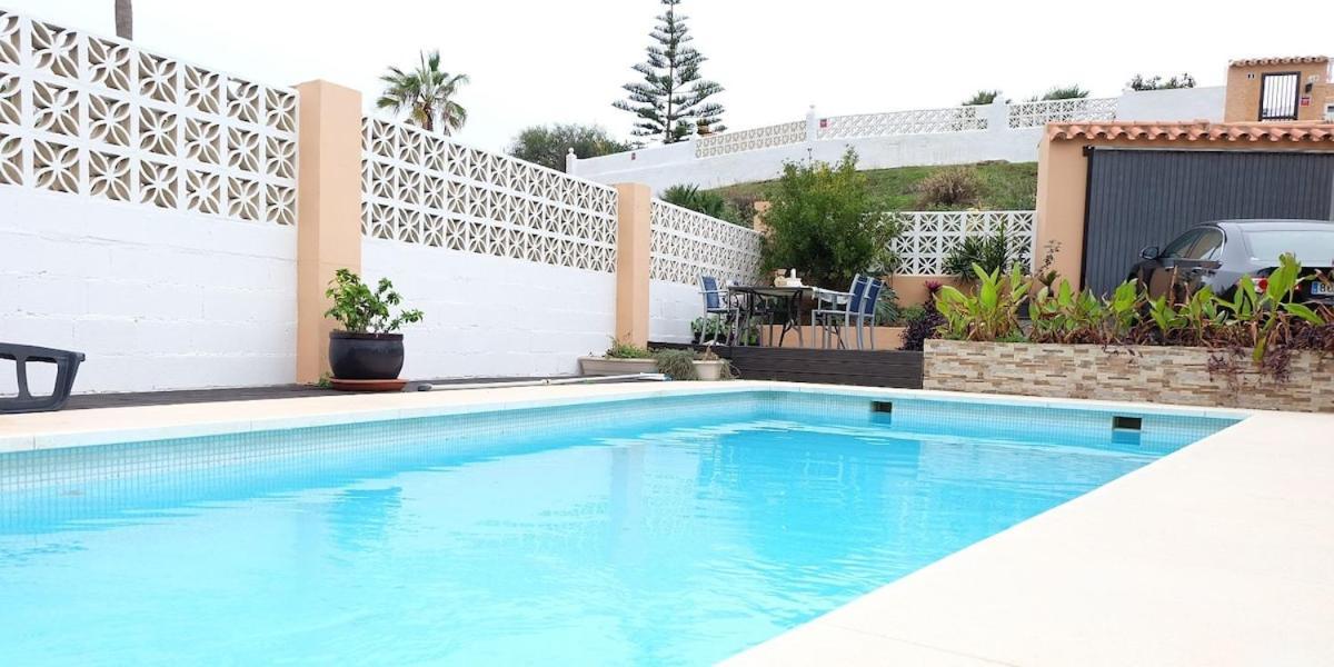 Villa Mijas With Pool 50 M Beach Fuengirola Exteriör bild