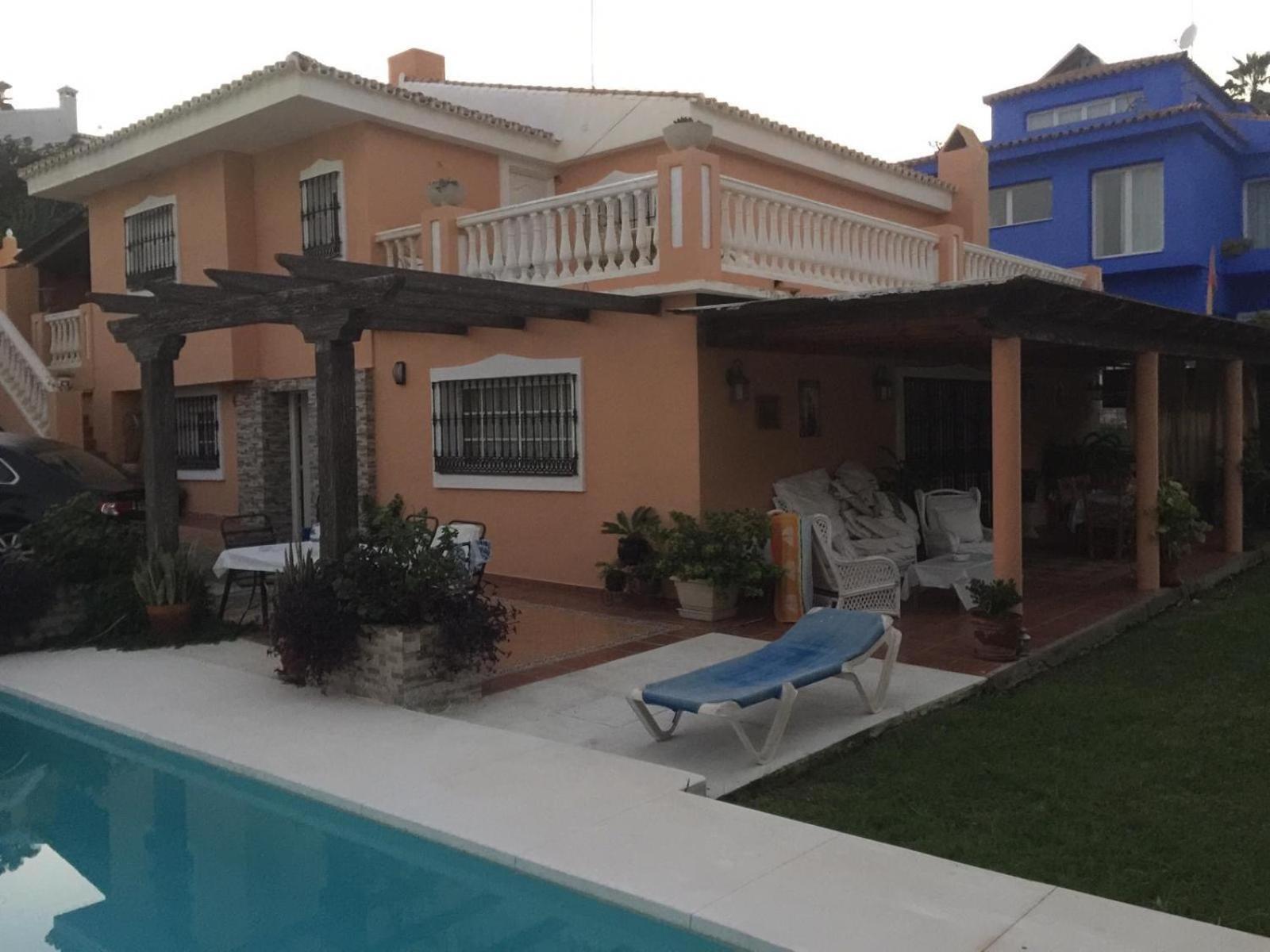Villa Mijas With Pool 50 M Beach Fuengirola Exteriör bild